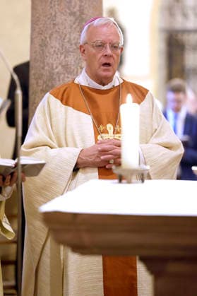 Heiner Koch during the worship service on the third day of the fall plenary assembly of the German Bishops Conference at St. Michael s Church in Fulda, September 30, 2026 Foto:xP.xBackx xFuturexImagex bischofskonferenz_6729