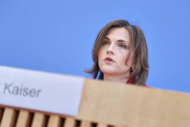 Berlin, Germany, September 30, 2026 Federal Press Conference Report by the Federal Government Commissioner for Eastern Germany Minister of State Elisabeth Kaiser, Member of the Bundestag (MdB), SPD, Federal Government Commissioner for Eastern Germany Copyright: xdtsxNachrichtenagenturx dts_136846