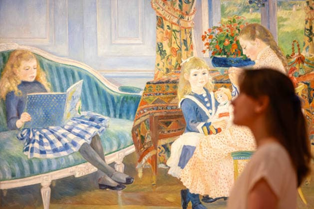 Renoir and Love at the National Gallery, London, UK 30 September 2026 Works on display at the press preview of Renoir and Love at the National Gallery, London, UK, on 30 September 2026. The most significant exhibition of Pierre-Auguste Renoir s work in the UK for 20 years brings together 45 paintings organised in partnership with the MusÃ e d Orsay, Paris, and the Museum of Fine Arts, Boston, on view from 3 October 2026 until 31 January 2027., Credit:PETE SPELLER Avalon  Copyright: xPETExSPELLERx xAvalonx 1139422167