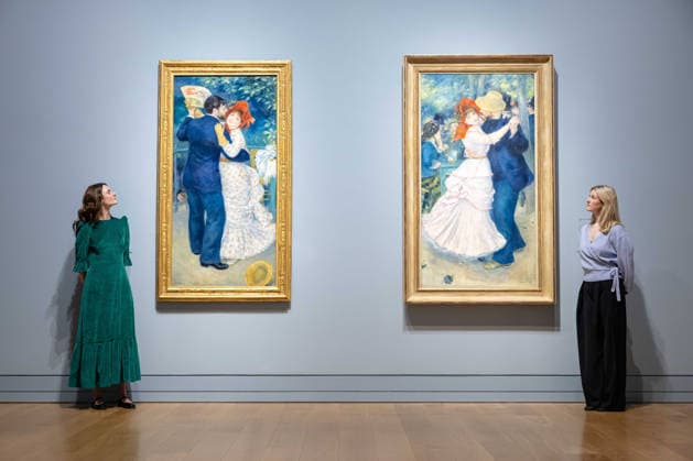 Renoir and Love at the National Gallery, London, UK 30 September 2026 Works on display at the press preview of Renoir and Love at the National Gallery, London, UK, on 30 September 2026. The most significant exhibition of Pierre-Auguste Renoir s work in the UK for 20 years brings together 45 paintings organised in partnership with the MusÃ e d Orsay, Paris, and the Museum of Fine Arts, Boston, on view from 3 October 2026 until 31 January 2027., Credit:PETE SPELLER Avalon  Copyright: xPETExSPELLERx xAvalonx 1139422278