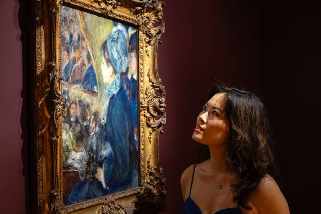 Renoir and Love at the National Gallery, London, UK 30 September 2026 Works on display at the press preview of Renoir and Love at the National Gallery, London, UK, on 30 September 2026. The most significant exhibition of Pierre-Auguste Renoir s work in the UK for 20 years brings together 45 paintings organised in partnership with the MusÃ e d Orsay, Paris, and the Museum of Fine Arts, Boston, on view from 3 October 2026 until 31 January 2027., Credit:PETE SPELLER Avalon  Copyright: xPETExSPELLERx xAvalonx 1139422345