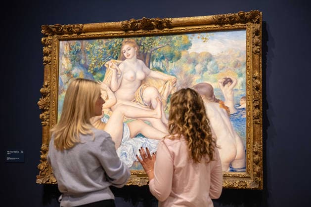 Renoir and Love at the National Gallery, London, UK 30 September 2026 Works on display at the press preview of Renoir and Love at the National Gallery, London, UK, on 30 September 2026. The most significant exhibition of Pierre-Auguste Renoir s work in the UK for 20 years brings together 45 paintings organised in partnership with the MusÃ e d Orsay, Paris, and the Museum of Fine Arts, Boston, on view from 3 October 2026 until 31 January 2027., Credit:PETE SPELLER Avalon  Copyright: xPETExSPELLERx xAvalonx 1139422437