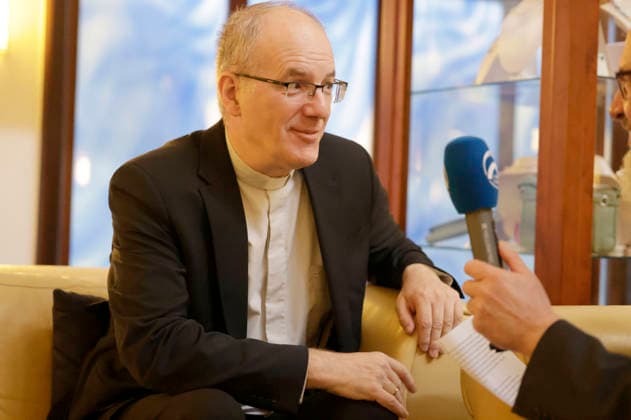 Interview with Christian Würtz, who will become Bishop of Eichstätt on October 4, at the fall plenary assembly of the German Bishops’ Conference at the Maritim Hotel in Fulda, September 30, 2026 Foto:xP.xBackx xFuturexImagex wuertz_6903