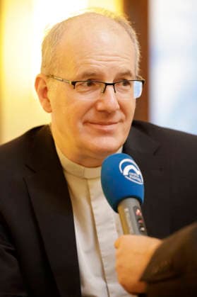 Interview with Christian Würtz, who will become Bishop of Eichstätt on October 4, at the fall plenary assembly of the German Bishops’ Conference at the Maritim Hotel in Fulda, September 30, 2026 Foto:xP.xBackx xFuturexImagex wuertz_6905