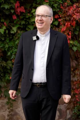 Interview with Christian Würtz, who will become Bishop of Eichstätt on October 4, at the fall plenary assembly of the German Bishops Conference at the Maritim Hotel in Fulda, September 30, 2026 Foto:xP.xBackx xFuturexImagex wuertz_6916