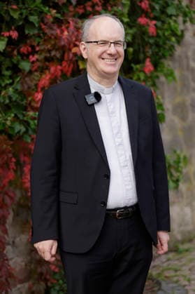 Interview with Christian Würtz, who will become Bishop of Eichstätt on October 4, at the fall plenary assembly of the German Bishops Conference at the Maritim Hotel in Fulda, September 30, 2026 Foto:xP.xBackx xFuturexImagex wuertz_6917