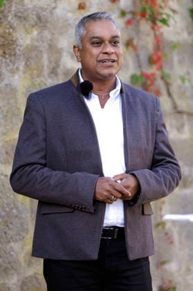 Interview with Joshy Pottackal at the Fall General Assembly of the German Bishops Conference at the Maritim Hotel in Fulda, September 30, 2026 Foto:xP.xBackx xFuturexImagex pottackal_6916