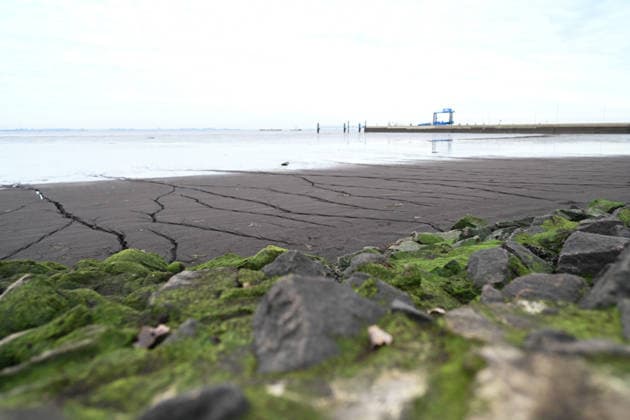 A military port for the Navy is to be built at Rysumer Nacken. View of Rysumer Nacken. A new military port for the Navy is to be built in Emden, East Frisia. The new naval port will require 40 Copyright: xdiebildwerftx