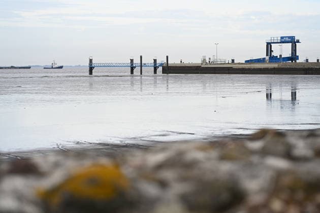 A military port for the Navy is to be built at Rysumer Nacken. View of Rysumer Nacken. A new military port for the Navy is to be built in Emden, East Frisia. The new naval port will require 40 Copyright: xdiebildwerftx