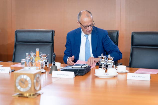 Cabinet meeting, Federal Government, Kickoff Kickoff, Cabinet meeting, Federal Government, Federal Chancellor, Friedrich Merz Berlin Berlin GER