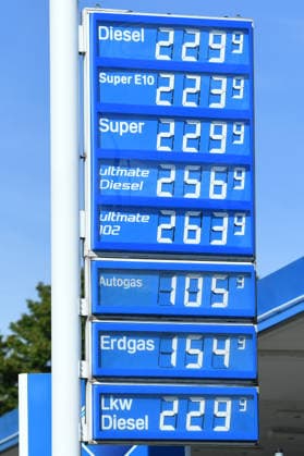 Gas Prices Before the Gas Rebate in Oberhausen, North Rhine-Westphalia Current gas prices as of September 30, 2026, at 11:55 a.m. xRx