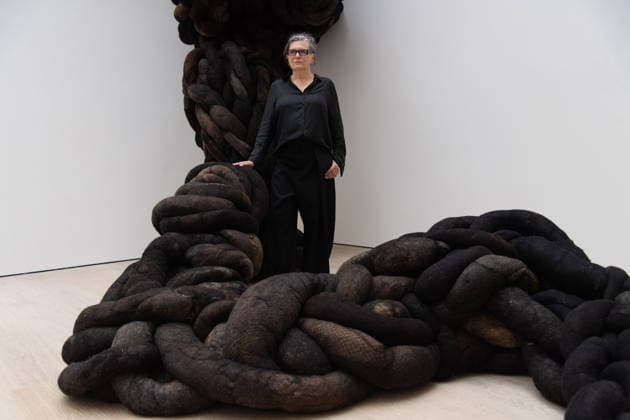 Nicola Turner - I Tear Secrets From Your Yielding Flesh Exhibition Press View at Annely Juda Fine Art, London, UK Artist Nicola Turner poses with her work I Tear Secrets From Your Yielding Flesh as part of The Nicola Turner - I Tear Secrets From Your Yielding Flesh Exhibition Press View at Annely Juda Fine Art in London, England, UK on Wednesday 30 September, 2026., Credit:Justin Ng Avalon UK, England, London, Annely Juda Fine Art  Copyright: xJustinxNgx xAvalonx 1139456513