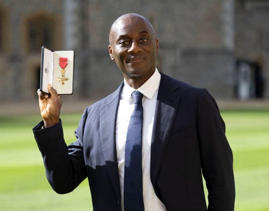 Investiture at Windsor Castle British writer, broadcaster, and curator, Ekow Eshun, with his OBE after an Investiture at Windsor Castle, United Kingdom., Credit:Stephen Lock i-Images PA ROTA - B68 Avalon United Kingdom, Windsor  Copyright: xStephenxLockx xi-Imagesx xPAxROTAx-xB68x xAvalonx 1139464811