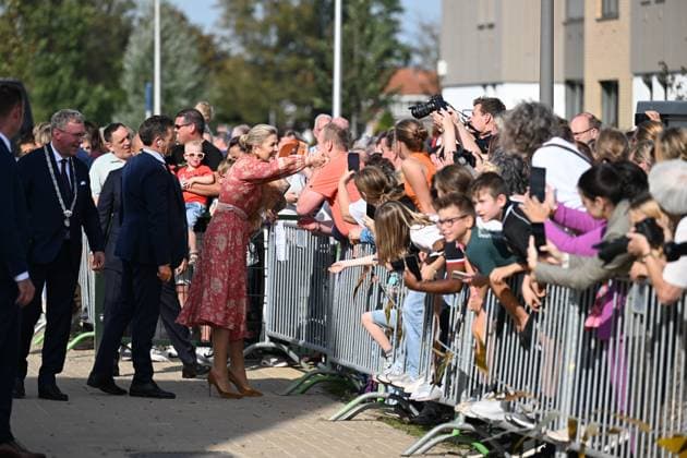 Urk, The Netherlands, 2026-09-30 14:32:32 URK, 30-09-2026, Urk Queen Maxima pays a visit to Urk. The visit focuses on daily life in Urk, centering on initiatives concerning entrepreneurship, growing up, youth, the elderly, and community spirit. PHOTO: NLBeeld Patrick van Emst Credit: NL Beeld Patrick van Emst  Copyright: xx x