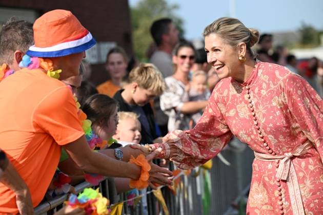 Urk, The Netherlands, 2026-09-30 14:34:03 URK, 30-09-2026, Urk Queen Maxima pays a visit to Urk. The visit focuses on daily life in Urk, centering on initiatives concerning entrepreneurship, growing up, youth, the elderly, and community spirit. PHOTO: NLBeeld Patrick van Emst Credit: NL Beeld Patrick van Emst  Copyright: xx x