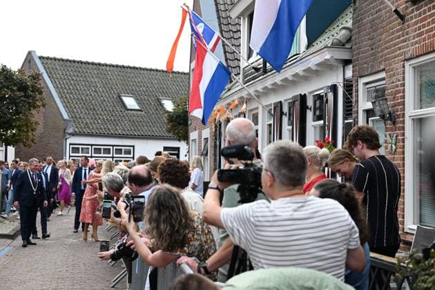 Urk, The Netherlands, 2026-09-30 15:29:01 URK, 30-09-2026, Urk Queen Maxima pays a visit to Urk. The visit focuses on daily life in Urk, centering on initiatives concerning entrepreneurship, growing up, youth, the elderly, and community spirit. PHOTO: NLBeeld Patrick van Emst Credit: NL Beeld Patrick van Emst  Copyright: xx x