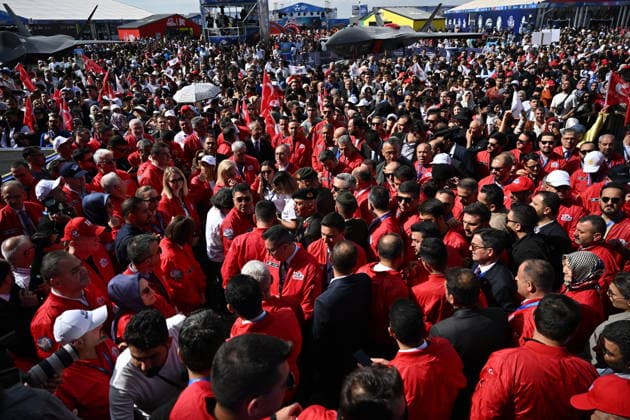 TEKNOFEST Southeast in Turkiye s Sanliurfa SANLIURFA, TURKIYE - SEPTEMBER 30 : TEKNOFEST Southeast, world s largest aviation, space, and technology festival opens its doors to visitors at the Sanliurfa GAP Airport for its 15th edition in Sanliurfa, Turkiye on September 30, 2026. Ozkan Bilgin Anadolu Sanliurfa Turkey. Editorial use only. Please get in touch for any other usage.  Copyright: x2026xAnadoluxOzkanxBilginx