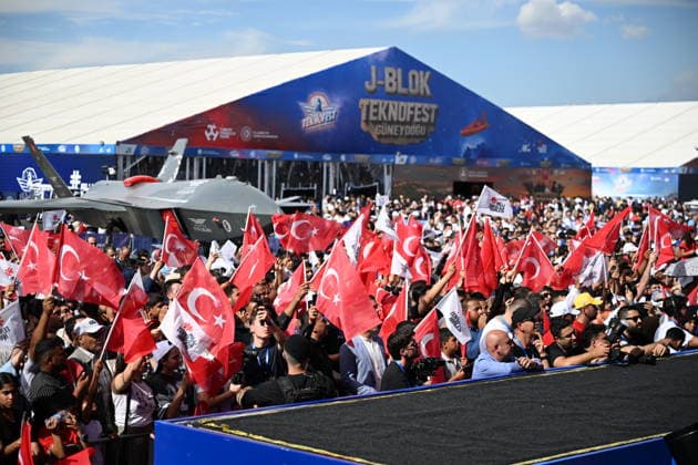 TEKNOFEST Southeast in Turkiye s Sanliurfa SANLIURFA, TURKIYE - SEPTEMBER 30 : TEKNOFEST Southeast, world s largest aviation, space, and technology festival opens its doors to visitors at the Sanliurfa GAP Airport for its 15th edition in Sanliurfa, Turkiye on September 30, 2026. Ozkan Bilgin Anadolu Sanliurfa Turkey. Editorial use only. Please get in touch for any other usage.  Copyright: x2026xAnadoluxOzkanxBilginx