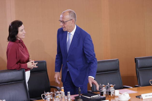 Dorothee Bär, Federal Minister of Research, Technology, and Space; Friedrich Merz, Federal Chancellor; Germany; Berlin; Federal Chancellery; At its 60th meeting on September 30, 2026, the Federal Cabinet will address, among other things, the Bundeswehr’s overseas deployments
