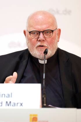 Cardinal Reinhard Marx at a press conference on the study day Artificial Intelligence, Humanity, and the Common Good: Insights from the Social Encyclical *Magnifica humanitas* during the fall plenary assembly of the German Bishops’ Conference at the Fulda Cathedral Parish Center, September 30, 2026 Foto:xP.xBackx xFuturexImagex dbk_pressegespraech_6912