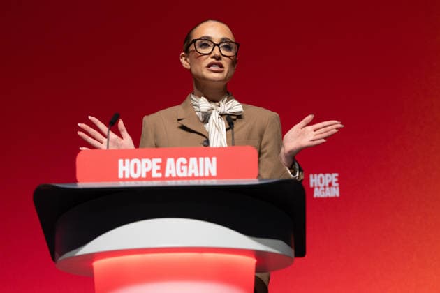 Labour Party Conference in Liverpool Georgia Harrison speaks on the final day of the annual Labour Party conference in Liverpool, UK on 30 September 2026., Credit:John Johnson Avalon  Copyright: xJohnxJohnsonx xAvalonx 1139473392