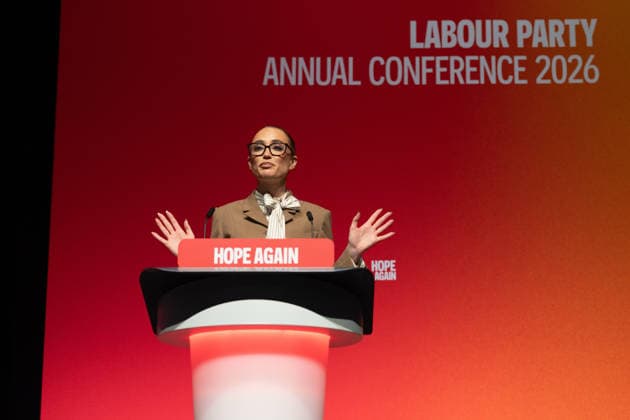 Labour Party Conference in Liverpool Georgia Harrison speaks on the final day of the annual Labour Party conference in Liverpool, UK on 30 September 2026., Credit:John Johnson Avalon  Copyright: xJohnxJohnsonx xAvalonx 1139473434