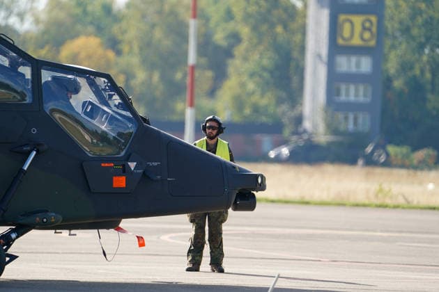 Celle, Germany, Europe The Bundeswehr Army Aviation Corps will showcase its capabilities, operational readiness, and various aviation systems. The event follows the NATO certification exercise GRÜNER FALKE 2026 and includes presentations, technical insights, and an air show featuring more than 35 helicopters Copyright: xAymanxAlahmedx