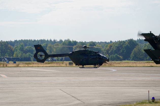 Celle, Germany, Europe The Bundeswehr Army Aviation Corps will showcase its capabilities, operational readiness, and various aviation systems. The event follows the NATO certification exercise GRÜNER FALKE 2026 and includes presentations, technical insights, and an air show featuring more than 35 helicopters Copyright: xAymanxAlahmedx