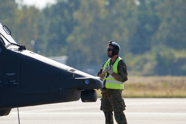 Celle, Germany, Europe The Bundeswehr Army Aviation Corps will showcase its capabilities, operational readiness, and various aviation systems. The event follows the NATO certification exercise GRÜNER FALKE 2026 and includes presentations, technical insights, and an air show featuring more than 35 helicopters Copyright: xAymanxAlahmedx