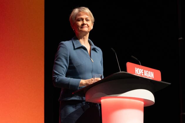 Labour Party Conference in Liverpool Yvette Cooper, UK health secretary, speaks at the UK Labour Party annual conference in Liverpool, UK, on 30 September 2026, Credit:John Johnson Avalon  Copyright: xJohnxJohnsonx xAvalonx 1139473855