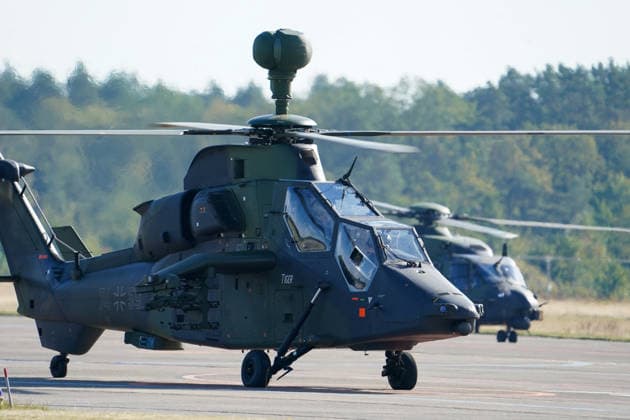Celle, Germany, Europe The Bundeswehr Army Aviation Corps will showcase its capabilities, operational readiness, and various aviation systems. The event follows the NATO certification exercise GRÜNER FALKE 2026 and includes presentations, technical insights, and an air show featuring more than 35 helicopters Copyright: xAymanxAlahmedx