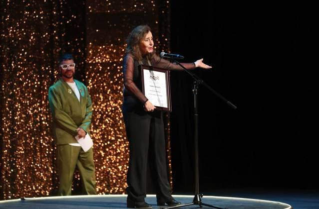 September 30, 2026: TO-45286- CIUDAD DE MEXICO,2026-09-29. Veronica Langer during the Association of Theatre Critics and Journalists (ACPT) Awards Gala ceremony, held at the Esperanza Iris City Theatre in Mexico City. Clasos.com.mx - ZUMAcs4_ 20260930_faa_cs4_015 Copyright: xLuisxMarinx