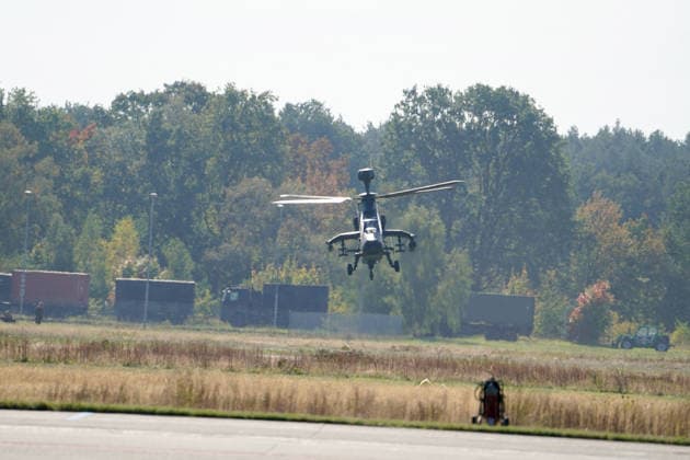 Celle, Germany, Europe The Bundeswehr Army Aviation Corps will showcase its capabilities, operational readiness, and various aviation systems. The event follows the NATO certification exercise GRÜNER FALKE 2026 and includes presentations, technical insights, and an air show featuring more than 35 helicopters Copyright: xAymanxAlahmedx