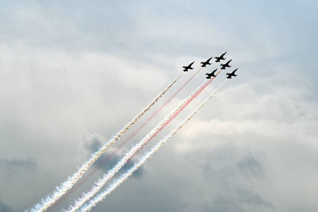 TEKNOFEST Southeast in Turkiye s Sanliurfa SANLIURFA, TURKIYE - SEPTEMBER 30: The Turkish Stars aerobatic team performs a demonstration flight during TEKNOFEST Southeast, world s largest aviation, space, and technology festival at the Sanliurfa GAP Airport for its 15th edition in Sanliurfa, Turkiye on September 30, 2026 Ozkan Bilgin Anadolu Sanliurfa Turkey. Editorial use only. Please get in touch for any other usage.  Copyright: x2026xAnadoluxOzkanxBilginx