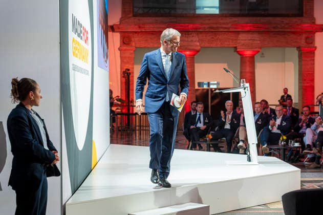 Lars Klingbeil (EUR), Germany, Berlin, September 30, 2026 Press statements by Vice Chancellor and Federal Minister of Finance Lars Klingbeil (SPD), Christian Sewing of Deutsche Bank and Roland Busch of Siemens Keynote address by Federal Minister of Finance Lars Klingbeil (SPD) at the annual meeting of the Made for Germany initiative in the Mosaik