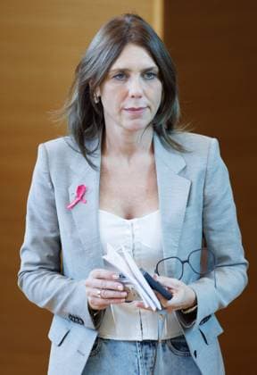 MR Christine Mauel pictured during a plenary session of the Walloon Parliament in Namur, Wednesday 30 September 2026, in Namur.  BENOITxDOPPAGNE 188352312