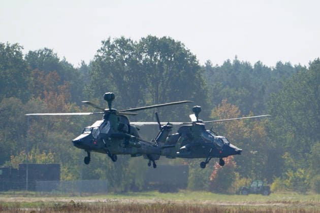 Celle, Germany, Europe The Bundeswehr Army Aviation Corps will showcase its capabilities, operational readiness, and various aviation systems. The event follows the NATO certification exercise GRÜNER FALKE 2026 and includes presentations, technical insights, and an air show featuring more than 35 helicopters Copyright: xAymanxAlahmedx