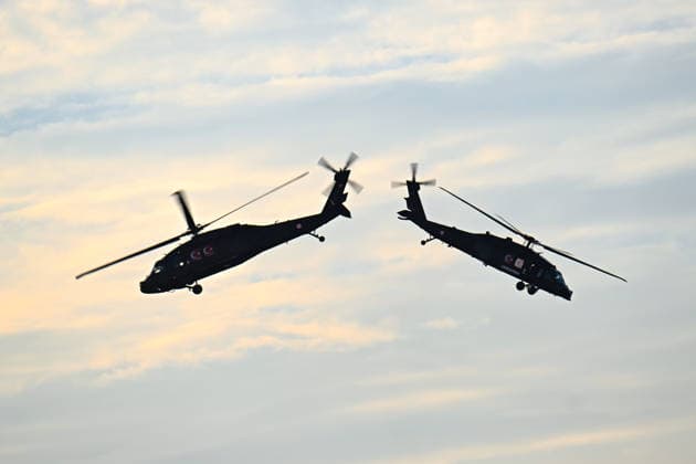 TEKNOFEST Southeast in Turkiye s Sanliurfa SANLIURFA, TURKIYE - SEPTEMBER 30: The Turkish Gendarmerie s Steel Wings team performs a demonstration flight during TEKNOFEST Southeast, world s largest aviation, space, and technology festival at the Sanliurfa GAP Airport for its 15th edition in Sanliurfa, Turkiye on September 30, 2026. Ozkan Bilgin Anadolu Sanliurfa Turkey. Editorial use only. Please get in touch for any other usage.  Copyright: x2026xAnadoluxOzkanxBilginx
