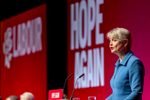 Yvette Cooper, Health Secretary, Speaks at Labour Party Conference LIVERPOOL, UK 30 September 2026: Yvette Cooper, Secretary of State for Health and Social Care, speaks at the Labour Party Conference in Liverpool. Cooper has served as the Member of Parliament for Pontefract, Castleford and Knottingley since 2024 and previously served as Foreign Secretary and Home Secretary., Credit:Abdullah Bailey Anthony Bailey - B2421 Avalon  Copyright: xAbdullahxBaileyx xAnthonyxBaileyx-xB2421x xAvalonx 1139502289