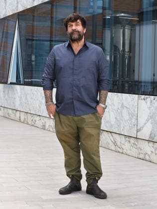 IPA89146381 - Rome, RAI headquarters on Via Severo, photocall for the series Estranei. Pictured: Cosimo Alema  Copyright: xMarcoxProvvisionatox xMarcoxProvvisionatox IPA89146381
