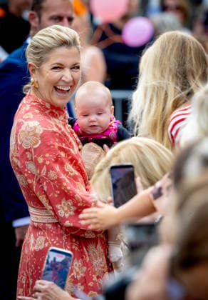 30-09-2026 Urk Queen Maxima visited the Baron van Ghent facility, part of Zorggroup ZONL, VCU Robotics, ™t Kuppien, a coffee and tea cafÃ  Copyright: xPPEx
