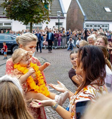 30-09-2026 Urk Queen Maxima visited the Baron van Ghent facility, part of Zorggroup ZONL, VCU Robotics, ™t Kuppien, a coffee and tea cafÃ  Copyright: xPPEx
