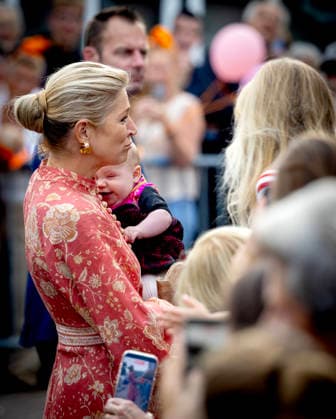 30-09-2026 Urk Queen Maxima visited the Baron van Ghent facility, part of Zorggroup ZONL, VCU Robotics, ™t Kuppien, a coffee and tea cafÃ  Copyright: xPPEx
