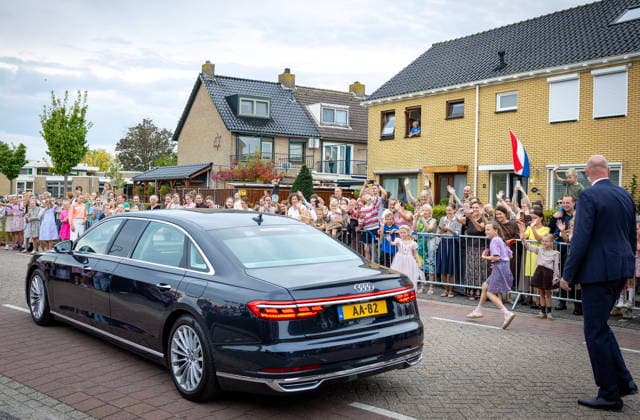 30-09-2026 Urk Queen Maxima visited the Baron van Ghent facility, part of Zorggroup ZONL, VCU Robotics, ™t Kuppien, a coffee and tea cafÃ  Copyright: xPPEx