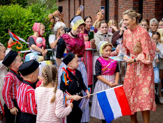 30-09-2026 Urk Queen Maxima visited the Baron van Ghent facility, part of Zorggroup ZONL, VCU Robotics, ™t Kuppien, a coffee and tea cafÃ  Copyright: xPPEx