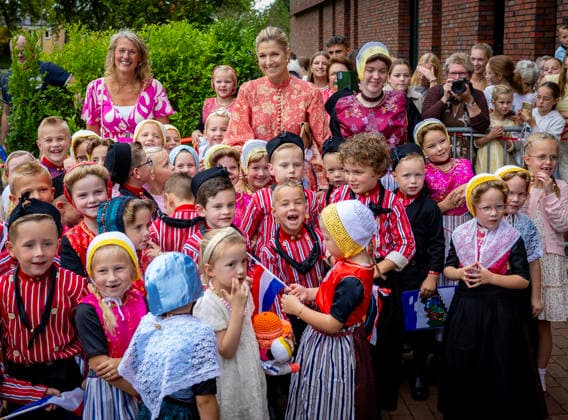 30-09-2026 Urk Queen Maxima visited the Baron van Ghent facility, part of Zorggroup ZONL, VCU Robotics, ™t Kuppien, a coffee and tea cafÃ  Copyright: xPPEx
