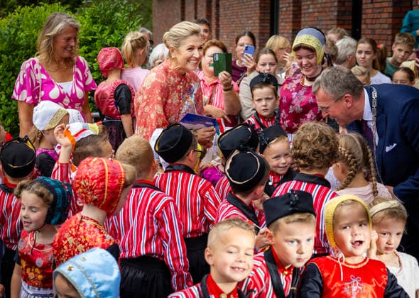 30-09-2026 Urk Queen Maxima visited the Baron van Ghent facility, part of Zorggroup ZONL, VCU Robotics, ™t Kuppien, a coffee and tea cafÃ  Copyright: xPPEx