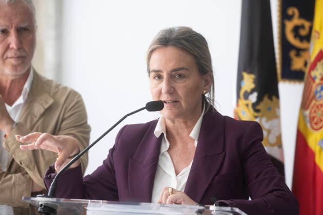 Ángel Víctor Torres chairs a meeting of the Situation Committee for the autonomous city of Ceuta. The Minister of Education, Vocational Training, and Sports, Milagros Tolón, during the meeting of the Situation Committee for the autonomous city, held at the Government Delegation on September 30, 2026, in Ceuta, Spain. Torres announced that the government will allocate 40.3 million to security and sanitation in Ceuta and that the area next to the prison will be designated as a new shelter facility. SEPTEMBER 30, 2026 Ceuta, Spain  Copyright: xMarcosxMorenox 7811070