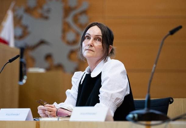 ORAL HEARING ON PROCEEDINGS TO BAN THE AFD ** FOR EDITORIAL PURPOSES ONLY ** **EDITORIAL USE ONLY** September 30, 2026, Erfurt: Oral hearing of the Justice Committee regarding proceedings to ban the AfD at the federal level in the Thuringian State Parliament. The motion was filed by the Left Party faction. Pictured: Prof. Dr. Kathri Copyright: SaschaxFromm doc87tv35ix73qdxp9f10ax ,EDITORIAL USE ONLY Copyright: SaschaxFromm