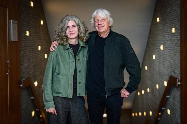 Director Andreas Dresen and screenwriter Laila Stieler on the film *Alte Liebe* ** FOR EDITORIAL USE ONLY ** EDITORIAL USE ONLY ** Director Andreas Dresen and screenwriter Laila Stieler on the film *Alte Liebe*, photographed on September 30, 2026, in Berlin Berlin Berlin Berlin. Copyright MaurizioxGambarini Copyright: MaurizioxGambarini doc87tvakmss1z1mh23xqt0 ,EDITORIAL USE ONLY Copyright: MaurizioxGambarini